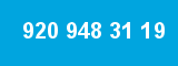 920 948 31 19 920 948 31 19